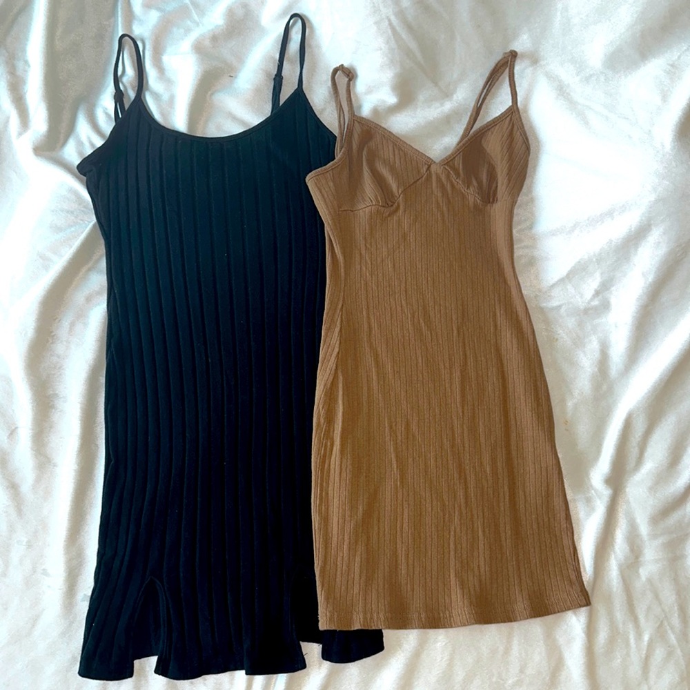 SHEIN rib-knit bodycon dresses